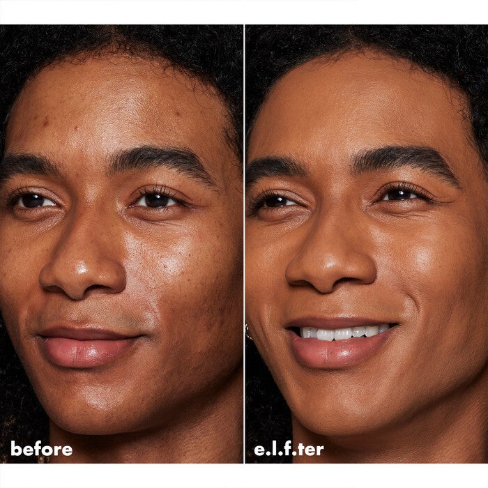 Soft Glam Satin Foundation, 45 Tan Warm - tan with warm undertones